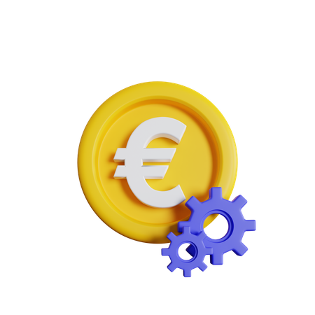 Money Setting  3D Icon