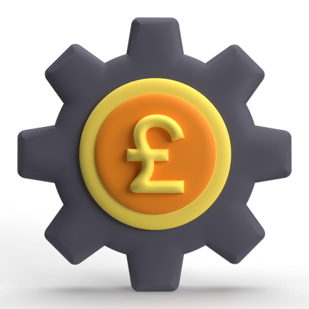 Money Setting  3D Icon