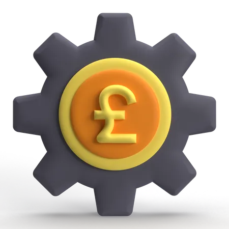 Money Setting  3D Icon