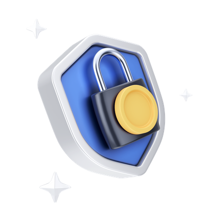 Money Shield  3D Icon