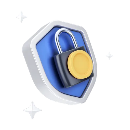 Money Shield  3D Icon