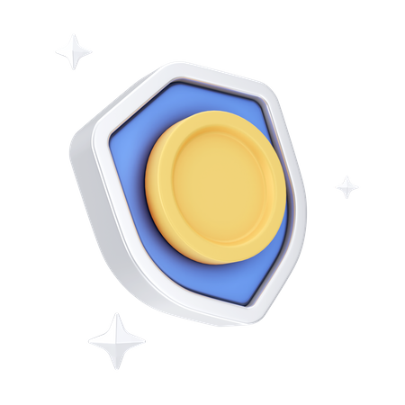 Money Shield 3D Icon