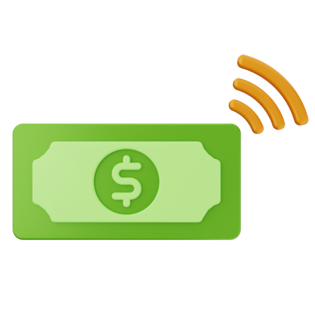 Money Signal  3D Icon