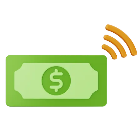 Money Signal  3D Icon