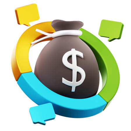 Money Spending  3D Icon