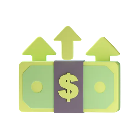 Money Spending  3D Icon