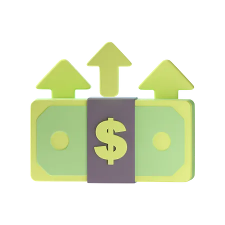 Money Spending 3D Icon