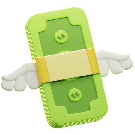 Money stack  3D Icon