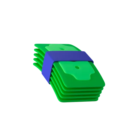 Money Stack  3D Icon