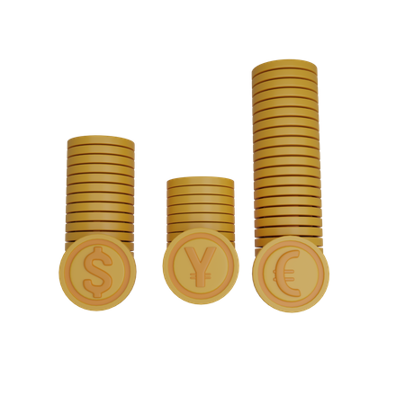 Money Stack  3D Icon