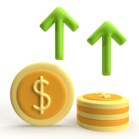 Money Stack  3D Icon