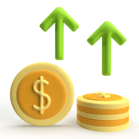 Money Stack  3D Icon