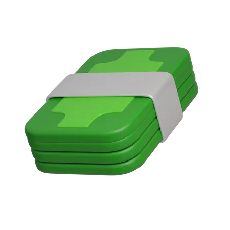 Money Stack  3D Icon