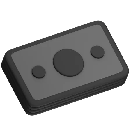 Money stack  3D Icon