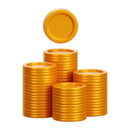 Money stack  3D Icon