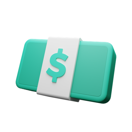 Money Stack  3D Illustration