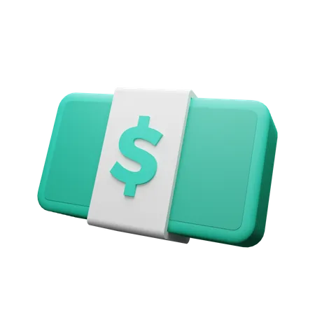 Money Stack  3D Illustration