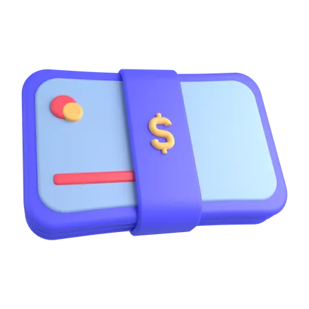 Money Stack  3D Illustration