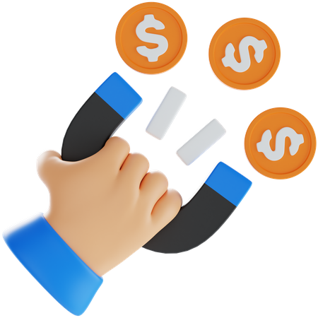 Money Strealing  3D Icon