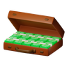 money suitcase emoji 3d