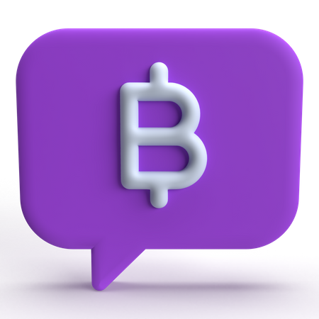 Money Talk  3D Icon