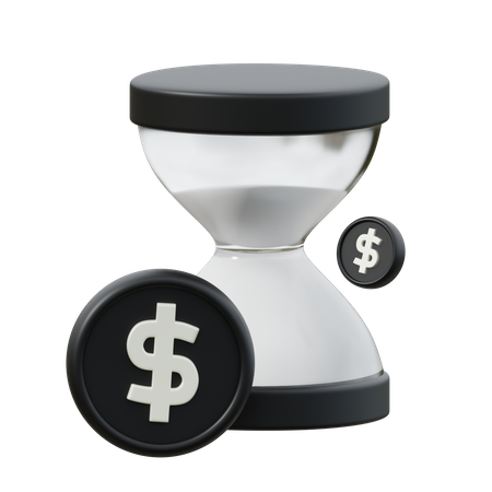 Money Time  3D Icon