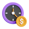 3d money time emoji