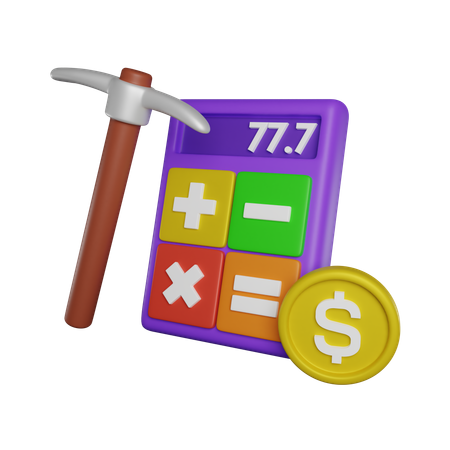 Money Tools  3D Icon