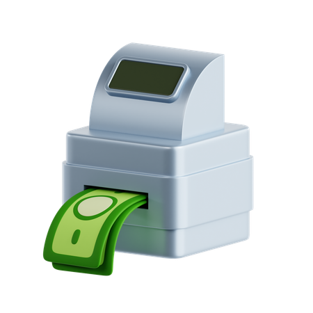 Money Transaction  3D Icon