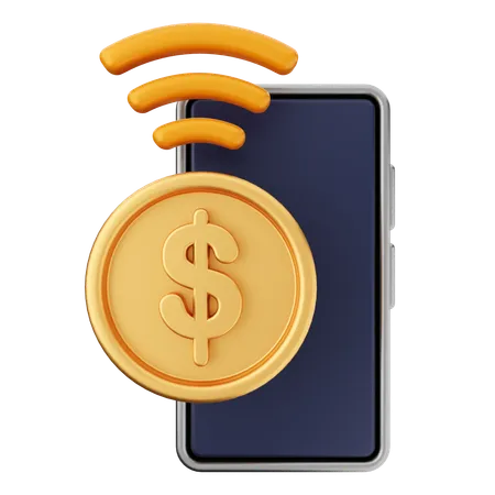 Money Transaction  3D Icon