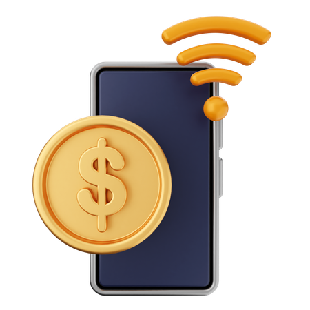 Money Transaction  3D Icon