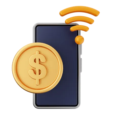 Money Transaction  3D Icon