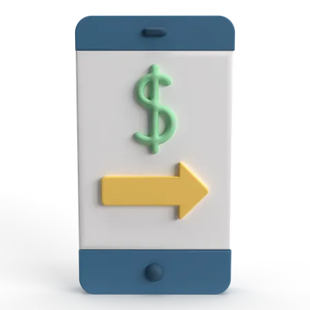 Money Transaction  3D Icon