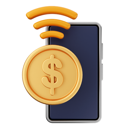 Money Transaction  3D Icon