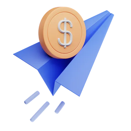 Money Transfer  3D Icon