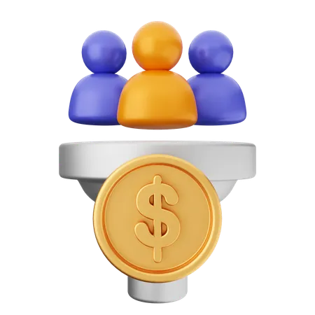 Money Transfer  3D Icon