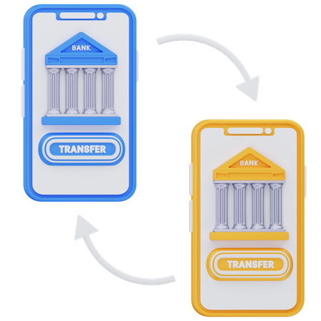 Money Transfer  3D Icon