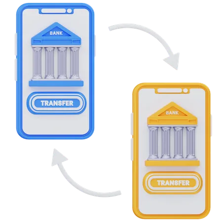 Money Transfer  3D Icon