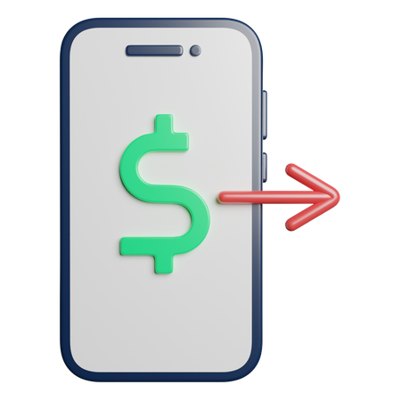 Money Transfer  3D Icon