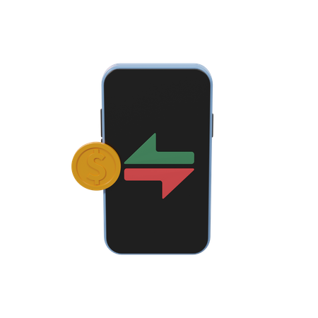 Money Transfer  3D Icon