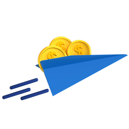 Money Transfer  3D Icon