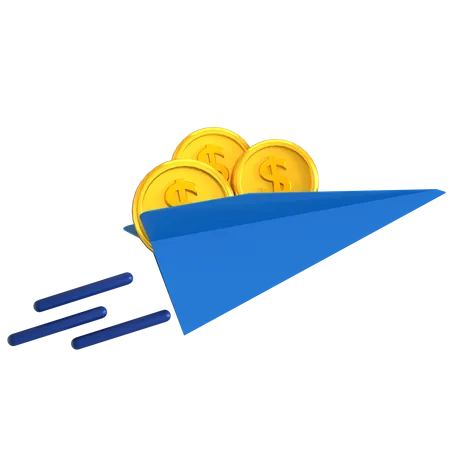 Money Transfer  3D Icon