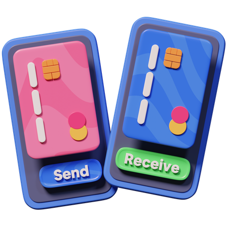 Money Transfer  3D Icon