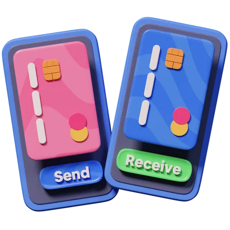 Money Transfer  3D Icon