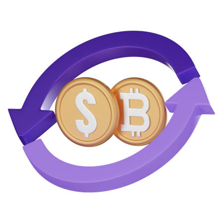 Money Transfer  3D Icon
