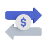 money-transfer 3d logo
