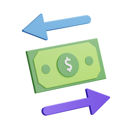 Money Translation  3D Icon