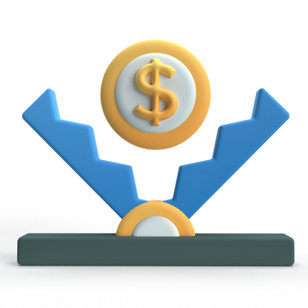 Money Trap  3D Icon
