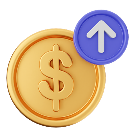 Money Trnasfer  3D Icon