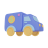 3d bank truck emoji